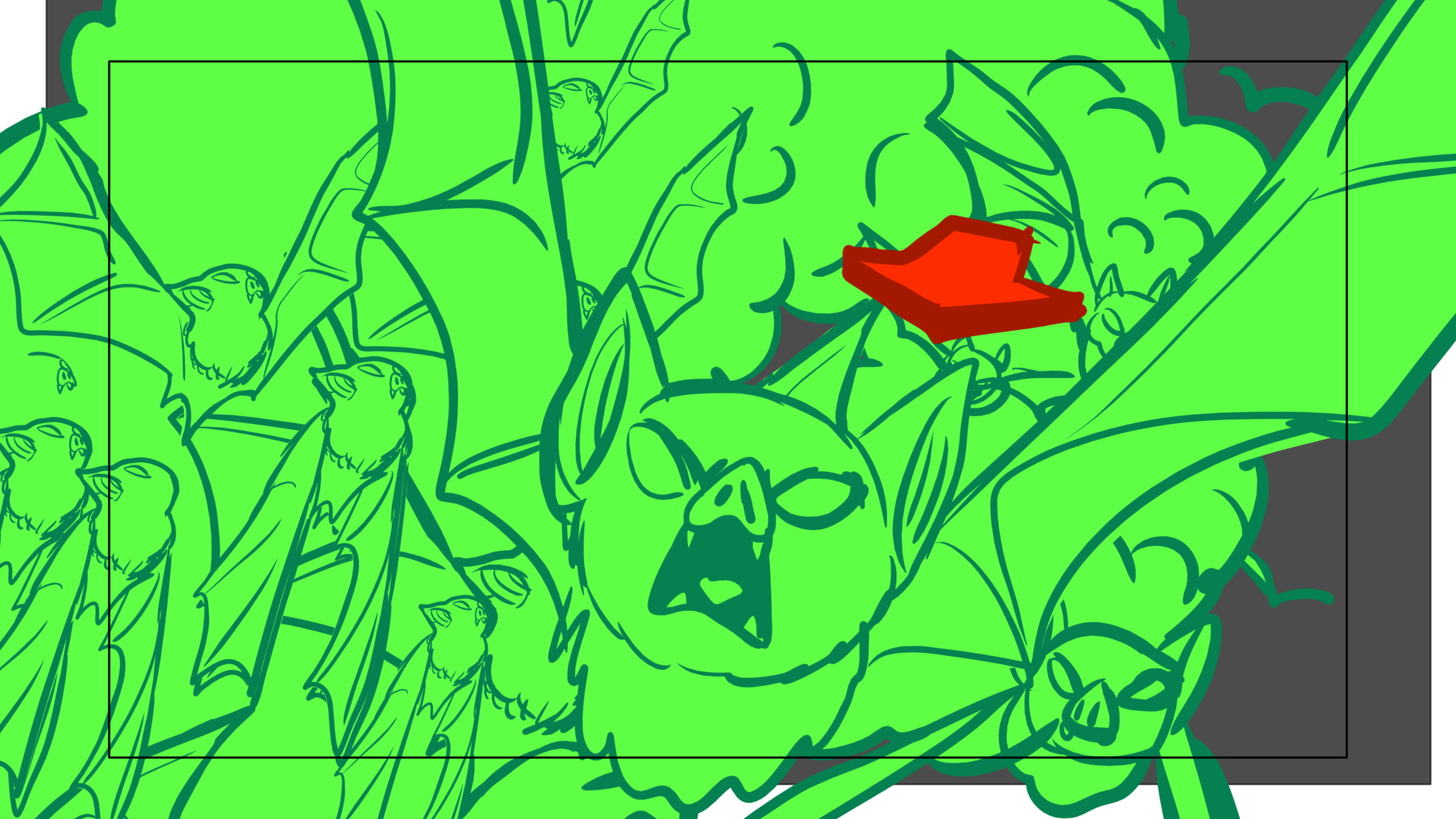 Venom Wars — Escena 26, panel 3, storyboard by Melissa Ballesteros